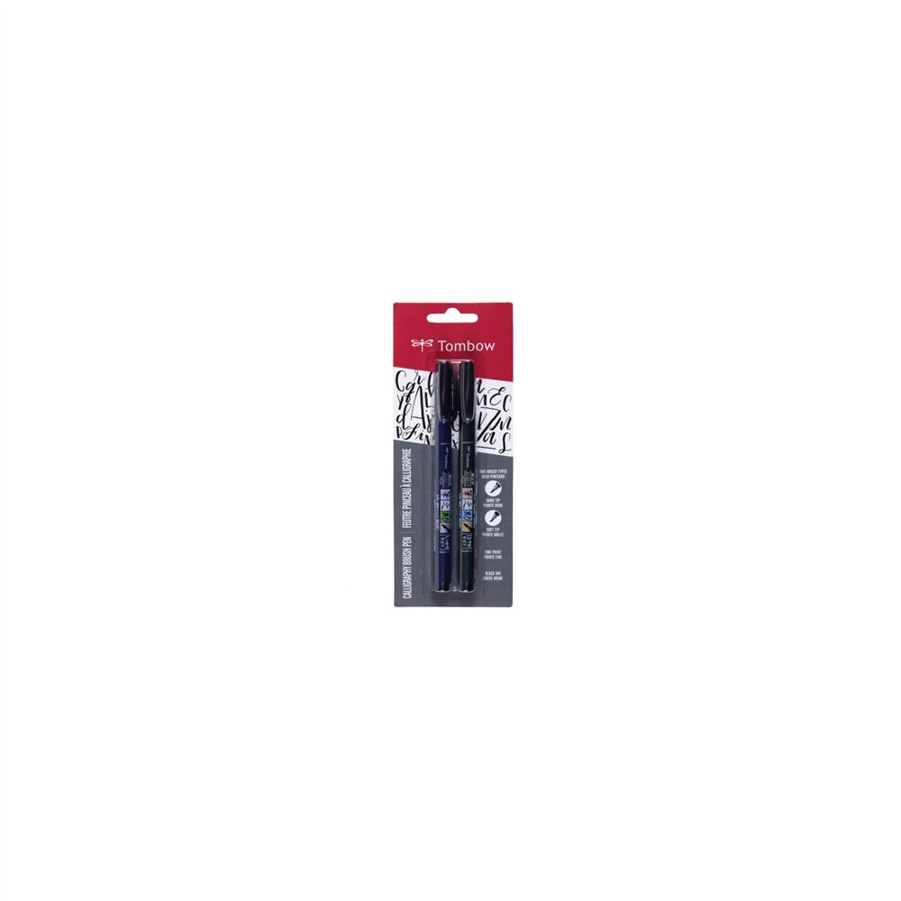 tombow ws-bhs-2p pluma fuente negro 2 pieza(s)