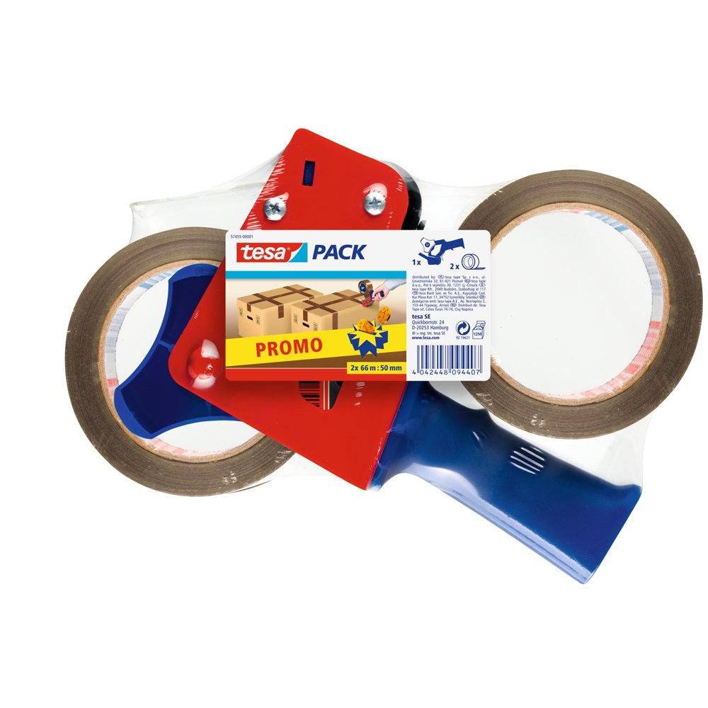 tesa 1172921 cinta adhesiva 66 m polipropileno (pp)