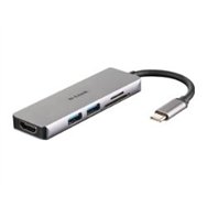 docking d-link usb-c usb3/hdmi/lector tarj. (dub-m530)