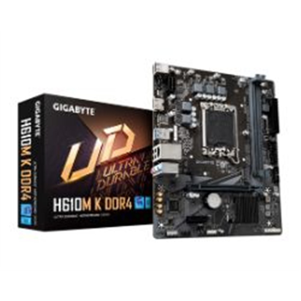 gigabyte h610m k ddr4: (1700) 2ddr4 usb hdmi rj45 matx