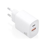 cargador pared aisens 30w usb-a/c blanco (a110-0952)