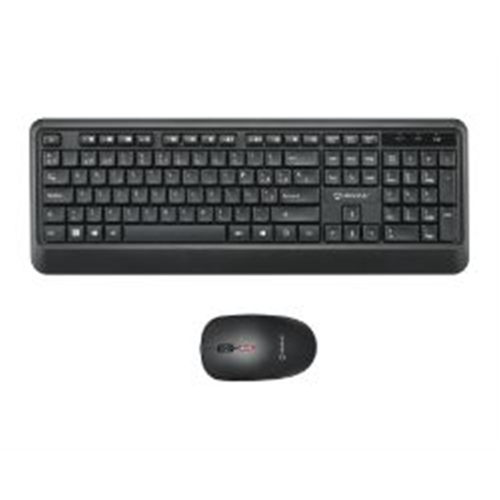 teclado+ratón unyka combo uk39 wireless negro (uk50547)