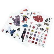 set pegatinas reutilizables naruto shippuden