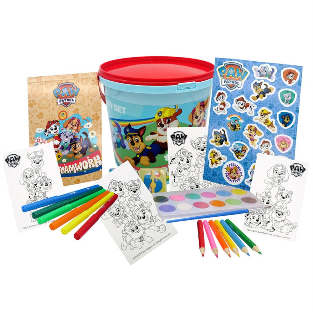 cubo actividades patrulla canina paw patrol 46pzs
