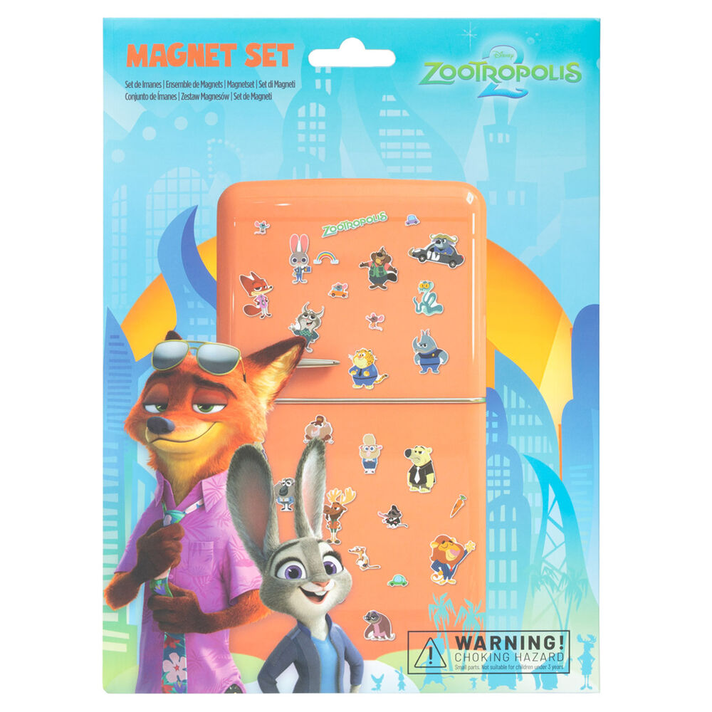 set imanes zootropolis 2