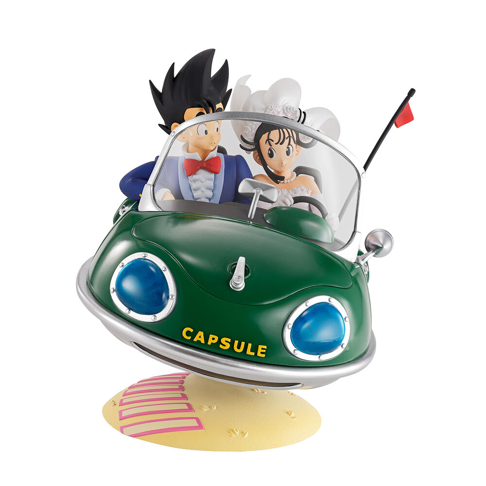 figura ichibansho son goku & chichi snap collection 2 dragon ball 14cm