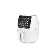 orbegozo fdr 64 freidora sencillo 4 l 1500 w negro, acero inoxidable, blanco