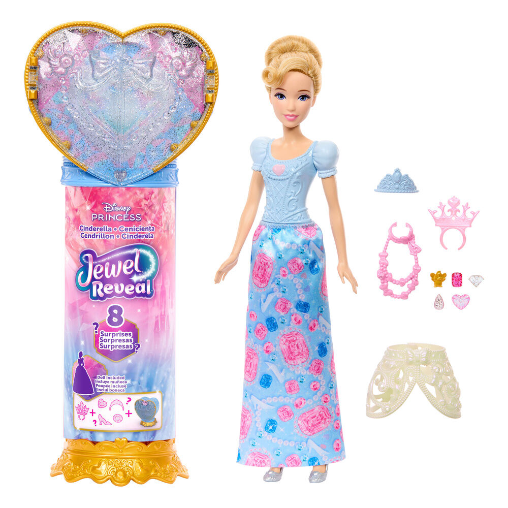 muñeca reveal cenicienta disney