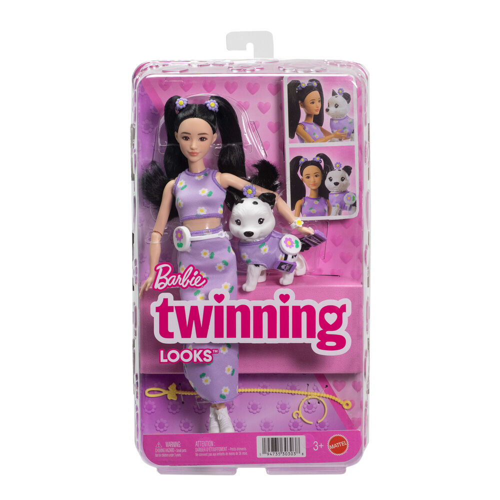 muñeca twinning looks barbie asiatica