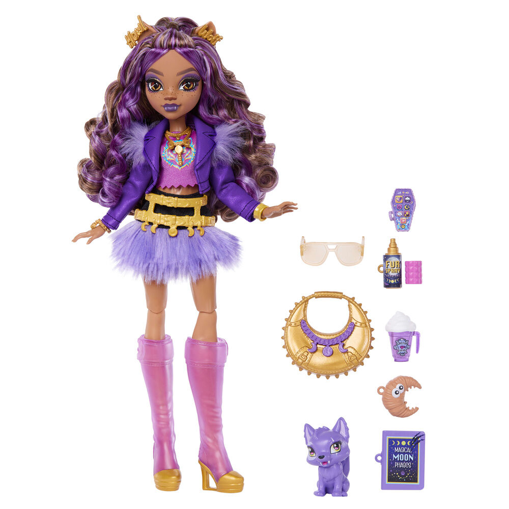 muñeca clawdeen wolf monster high