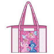 bolsa playa rejilla angel & stitch disney