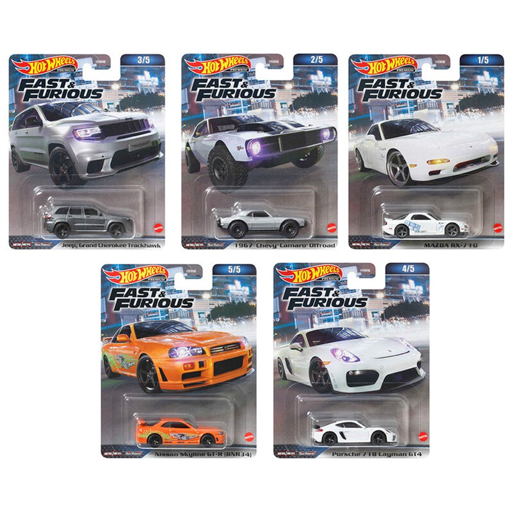 coche fast & furious hot wheels surtido