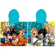 poncho toalla dragon ball z microfibra