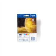 brother lc1100rbwbp cartucho de tinta 3 pieza(s) original cian, magenta, amarillo