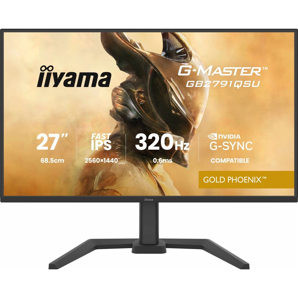 iiyama g-master gb2791qsu-b1 pantalla para pc 68,6 cm (27") 2560 x 1440 pixeles wide quad hd negro