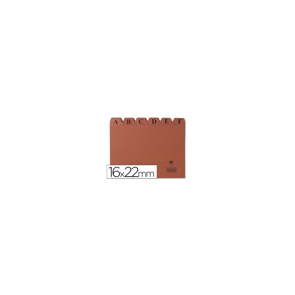 liderpapel ic05 carpeta caja de cartón marrón