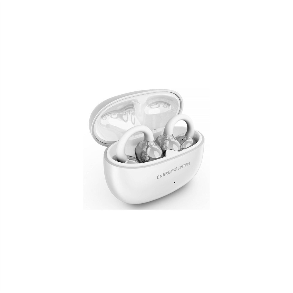energy sistem 45966 auriculares inalámbrico clip de oreja llamadas/música/deporte/uso diario bluetooth blanco