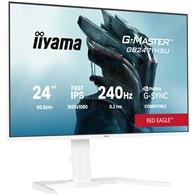 iiyama g-master gb2471hsu-w1 pantalla para pc 60,5 cm (23.8") 1920 x 1080 pixeles blanco