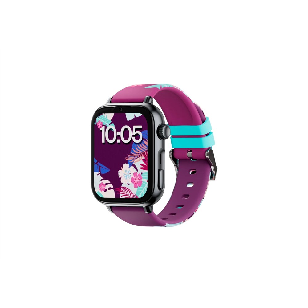 savefamily savewatch plus 2 reloj inteligente para niños 4g esfera negra correa silicona maui