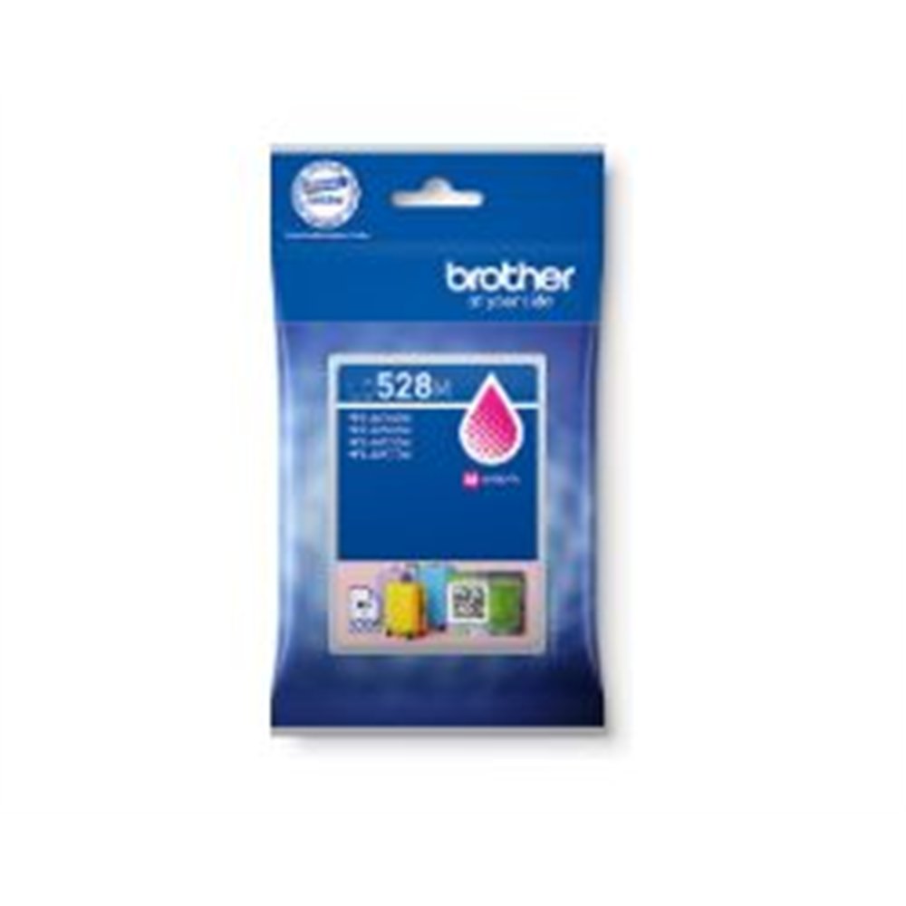 tinta brother magenta 5000 páginas (lc528m)