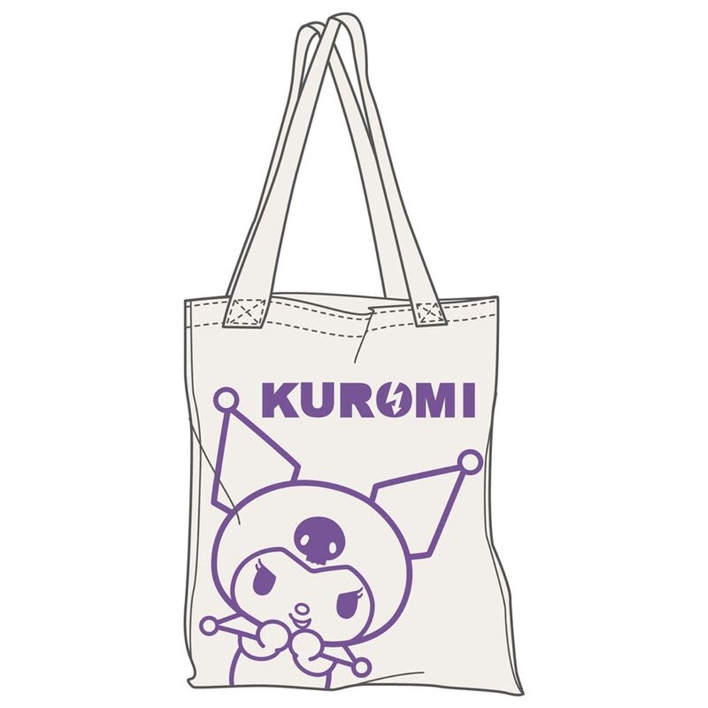 bolsa shopping kuromi hello kitty