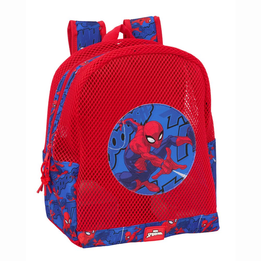 mochila anti arena spiderman marvel 30cm