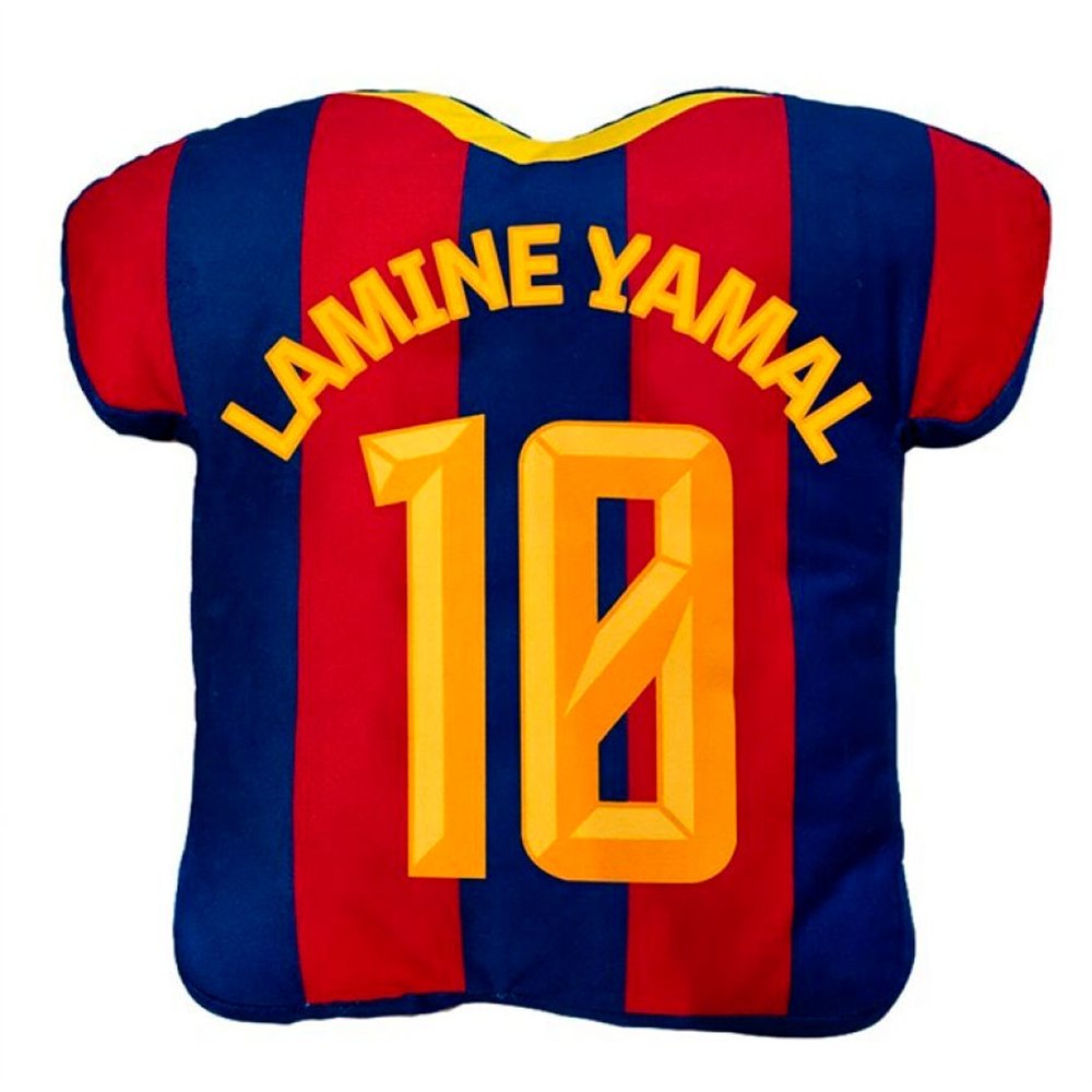 cojin 3d lamine yamal f.c. barcelona