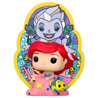 figura pop deluxe disney la sirenita ariel ursula stained glass