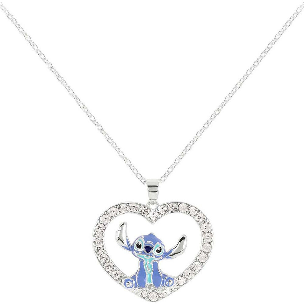 colgante corazon stitch disney