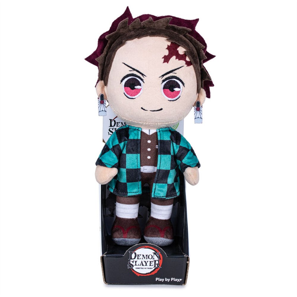 peluche tanjiro kamado demon slayer kimetsu no yaiba 27cm
