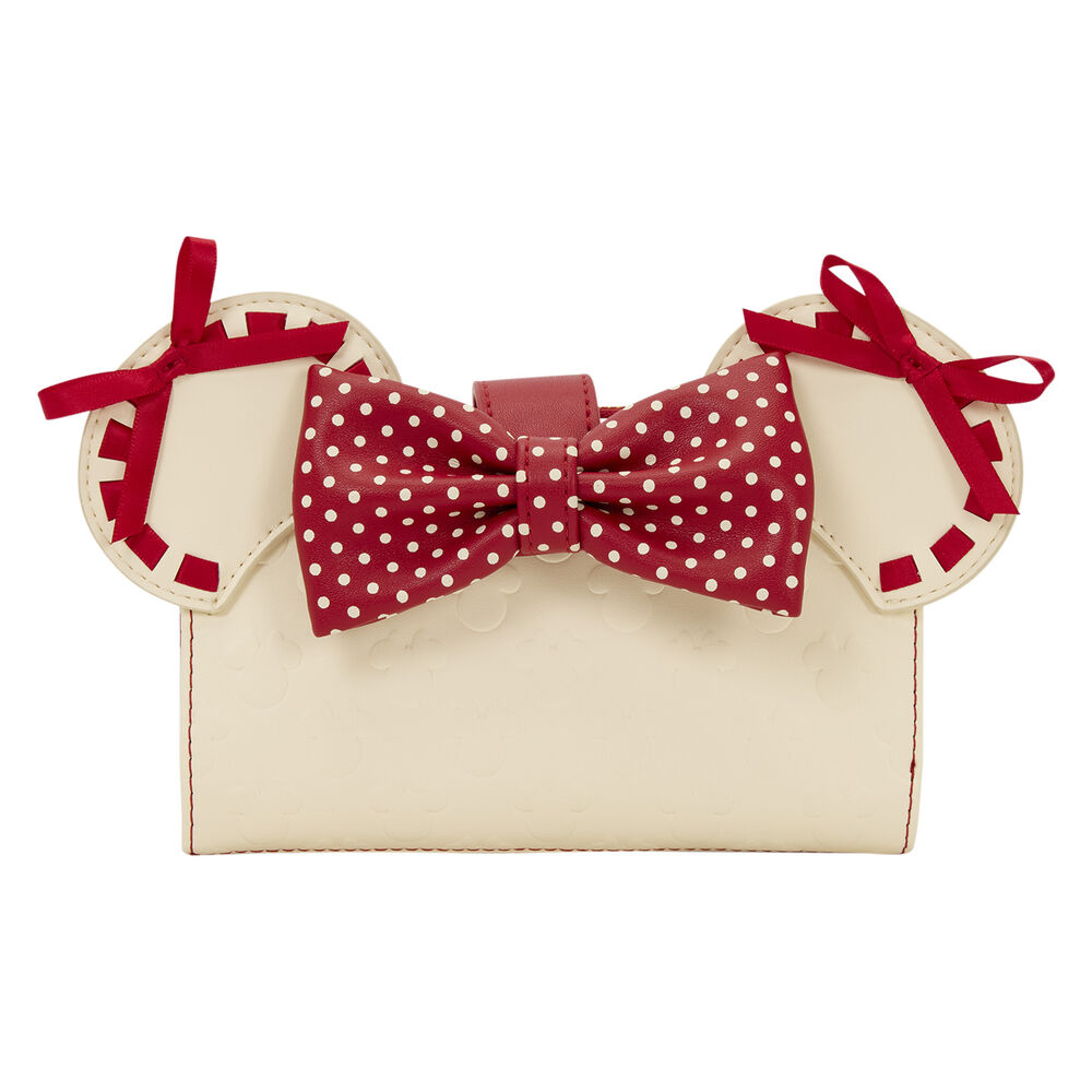 cartera rocks the dots coquette minnie mouse disney loungefly