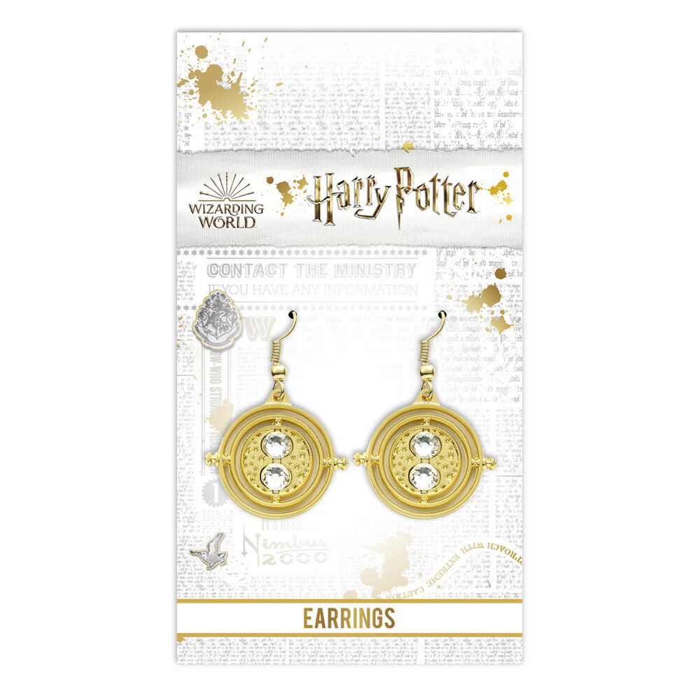 pendientes tornero del tiempo harry potter