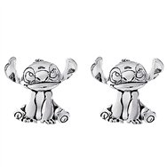 pendientes stitch disney plata
