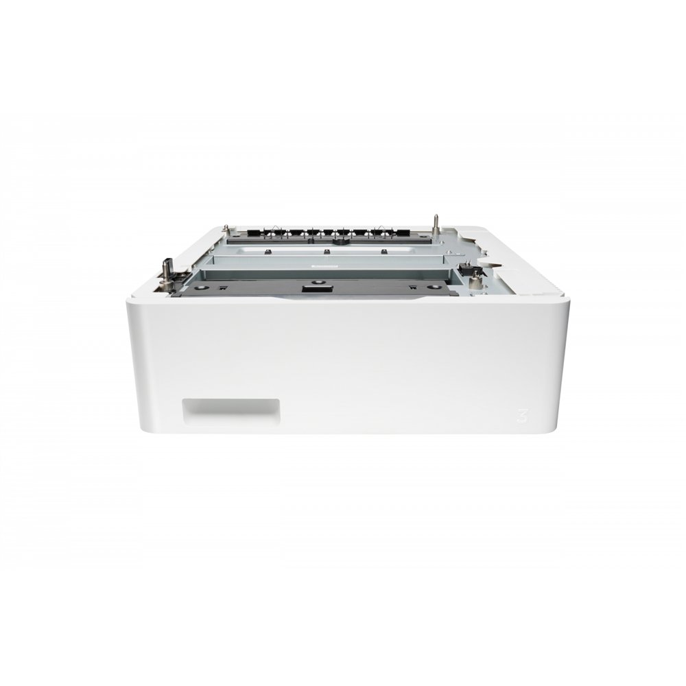 hp bandeja alimentadora de 550 hojas para laserjet blanco