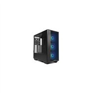 lian li lancool iii midi tower negro, transparente