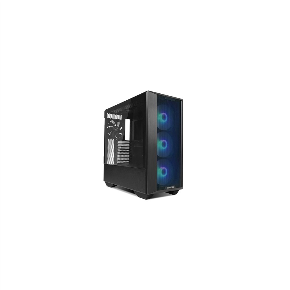 lian li lancool iii midi tower negro, transparente
