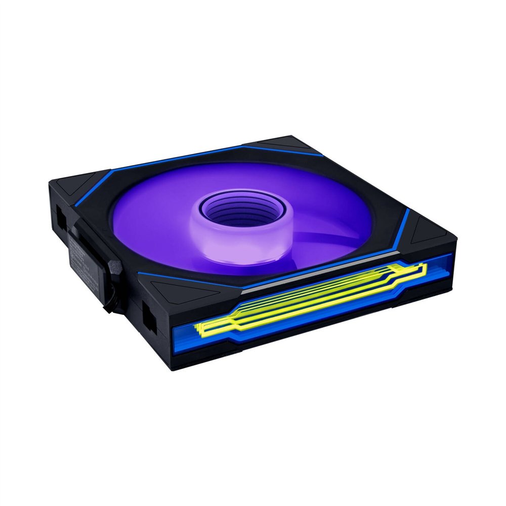 lian li uni fan sl140 infinity wireless rgb reverse blade pwm negro 140mm ventilador