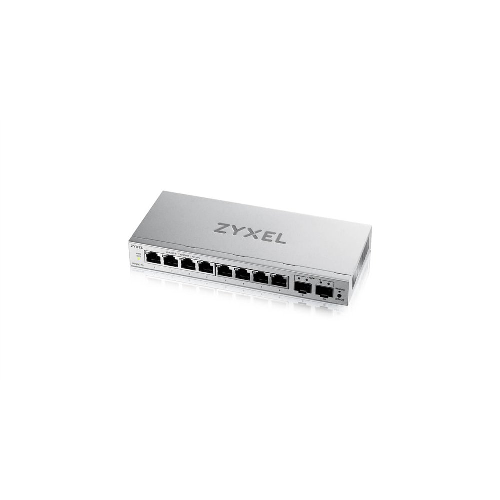 zyxel gs1200-10v3 gestionado l2 gigabit ethernet (10/100/1000) escritorio gris