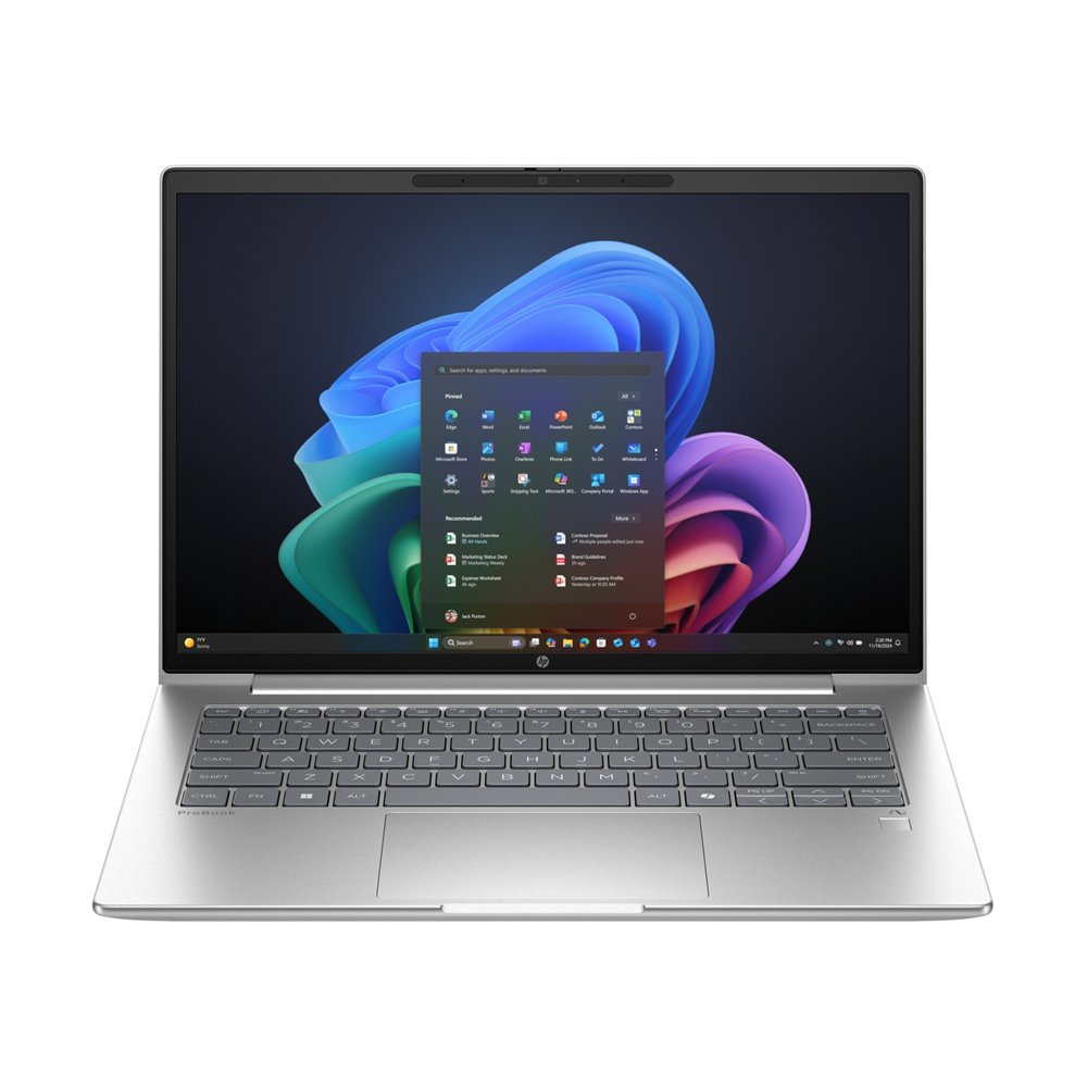 hp probook 4 g1q 14 inch notebook next gen ai pc wolf pro security edition copilot+ pc snapdragon x1-26-100 portátil 35,6 cm (14