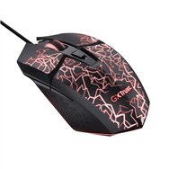 trust gxt 113 felox ratón juego mano derecha usb tipo a óptico 6400 dpi