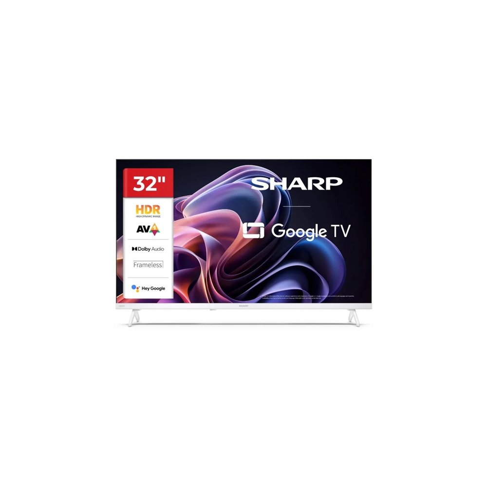sharp lc-32hf2265ew 81,3 cm (32") hd smart tv wifi blanco