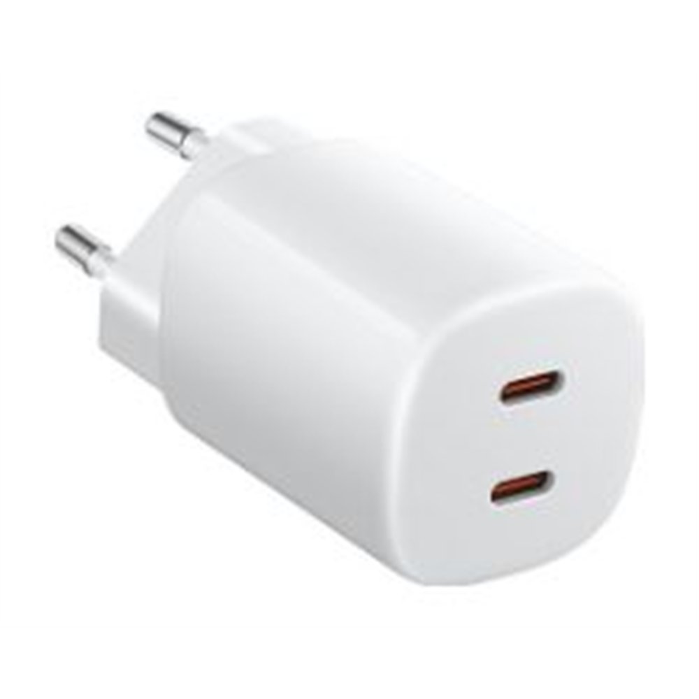 cargador de pared xiaomi 45w 2xusb-c blanco (bhr087oeu)