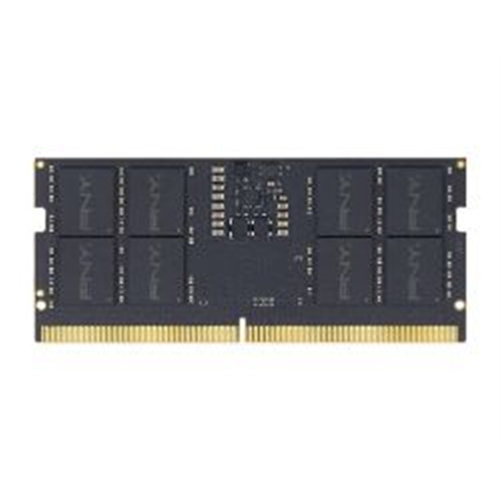 módulo pny ddr5 16gb 5600mhz sodimm (mn16gsd55600-blk)