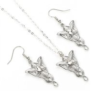 set colgante + pendientes evenstar el señor de los anillos