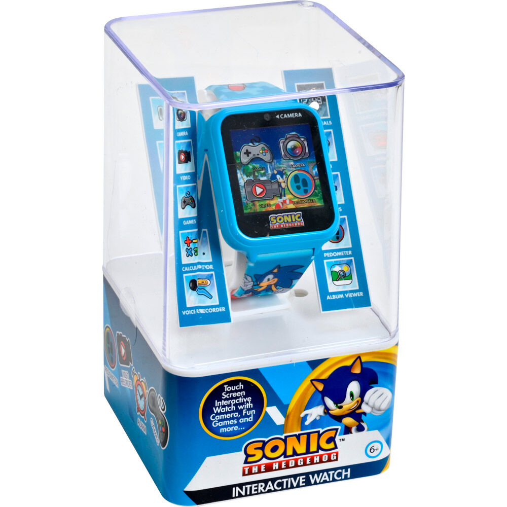 reloj inteligente sonic the hedgehog