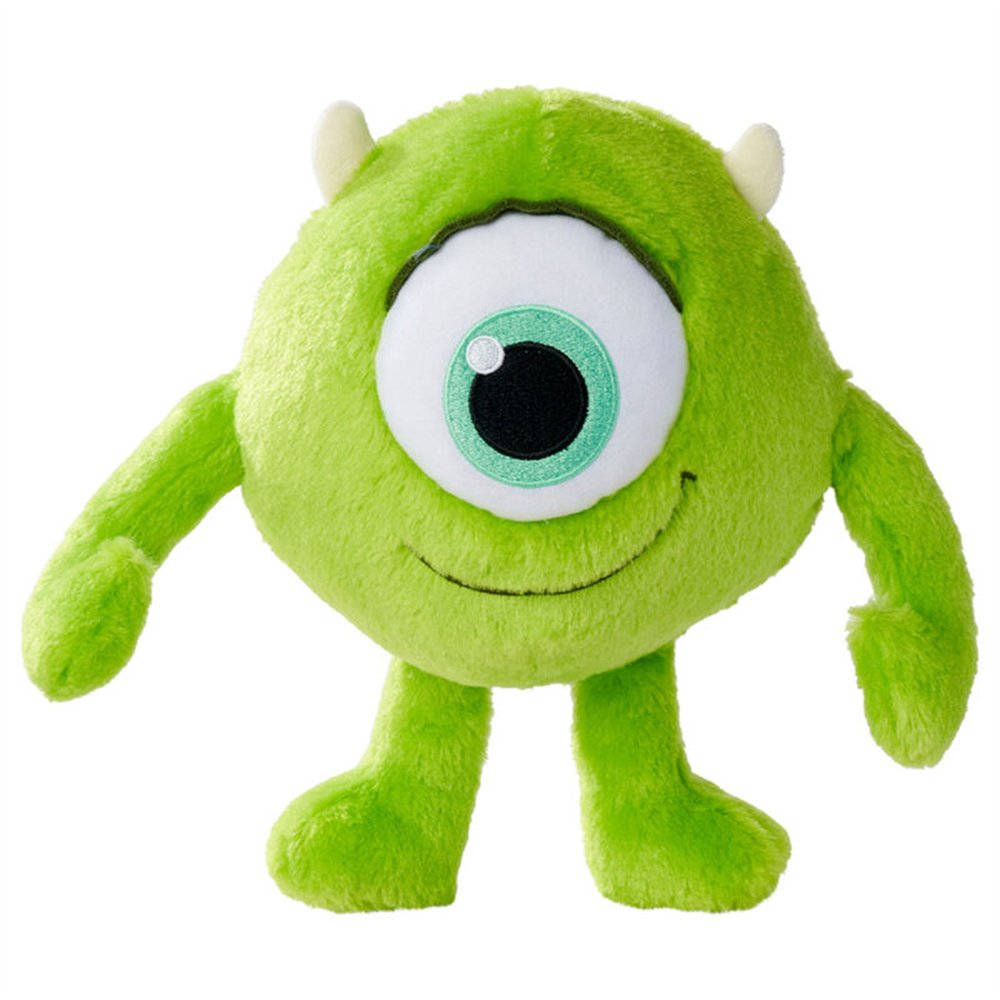 peluche mike wazowski monstruos s.a. flufflets disney pixar 25cm