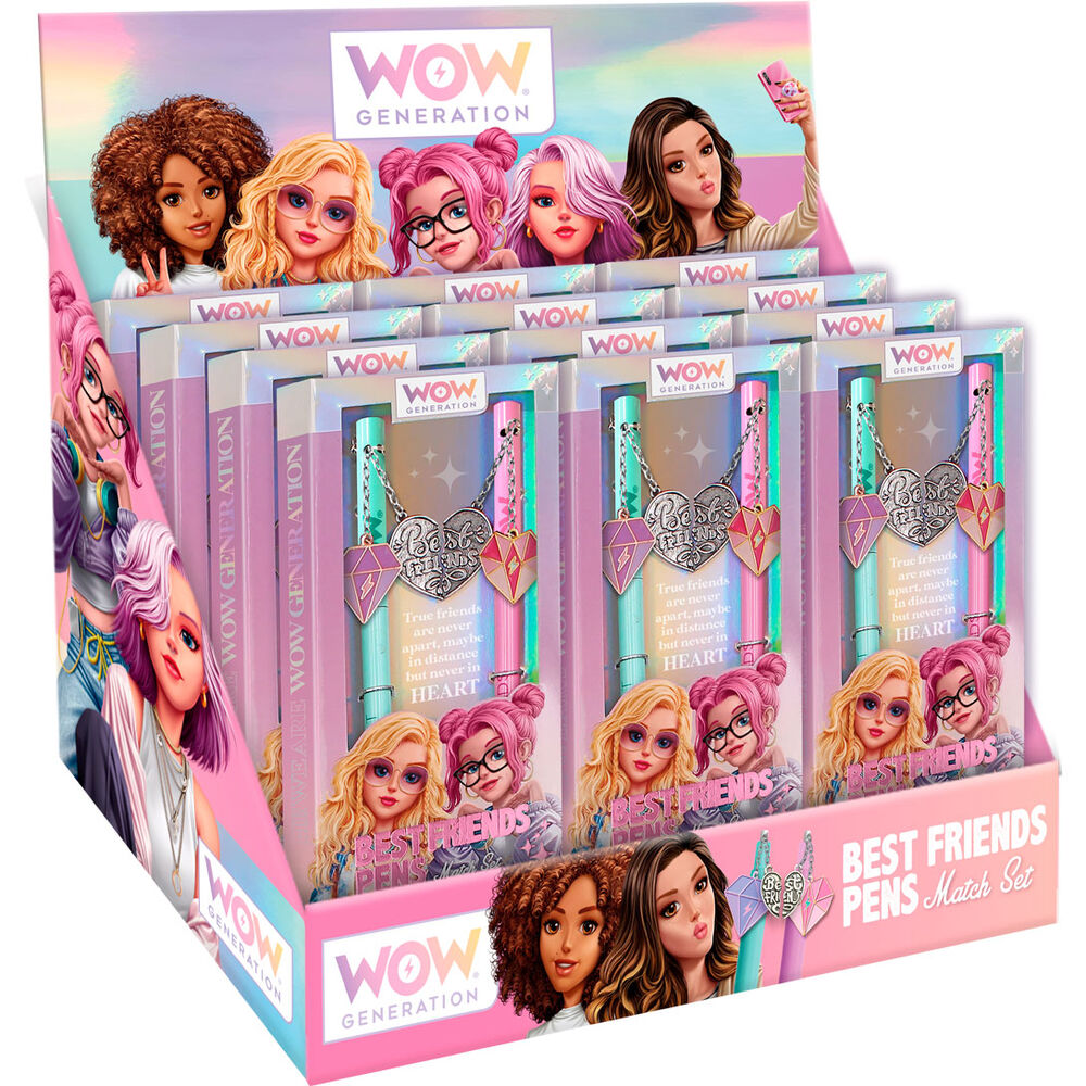 boligrafos mejores amigas wow generation