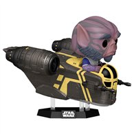 figura pop rides deluxe star wars mandalorian & grogu zeb orrelios in the razor crest