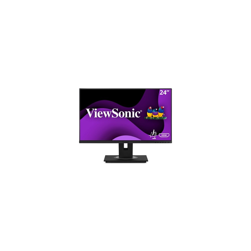 viewsonic vg series vg2448a pantalla para pc 61 cm (24") 1920 x 1080 pixeles full hd led negro