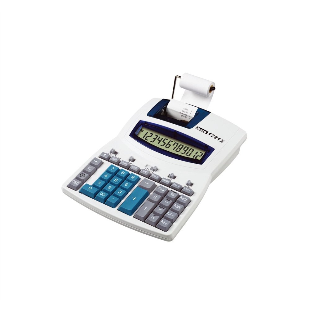 rexel calculadora impresora semiprofesional ibico 1221x